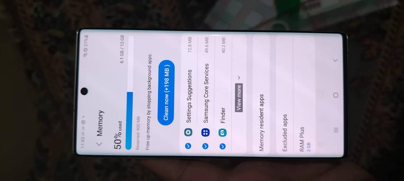 Samsung Mobile Note10 plus 5
