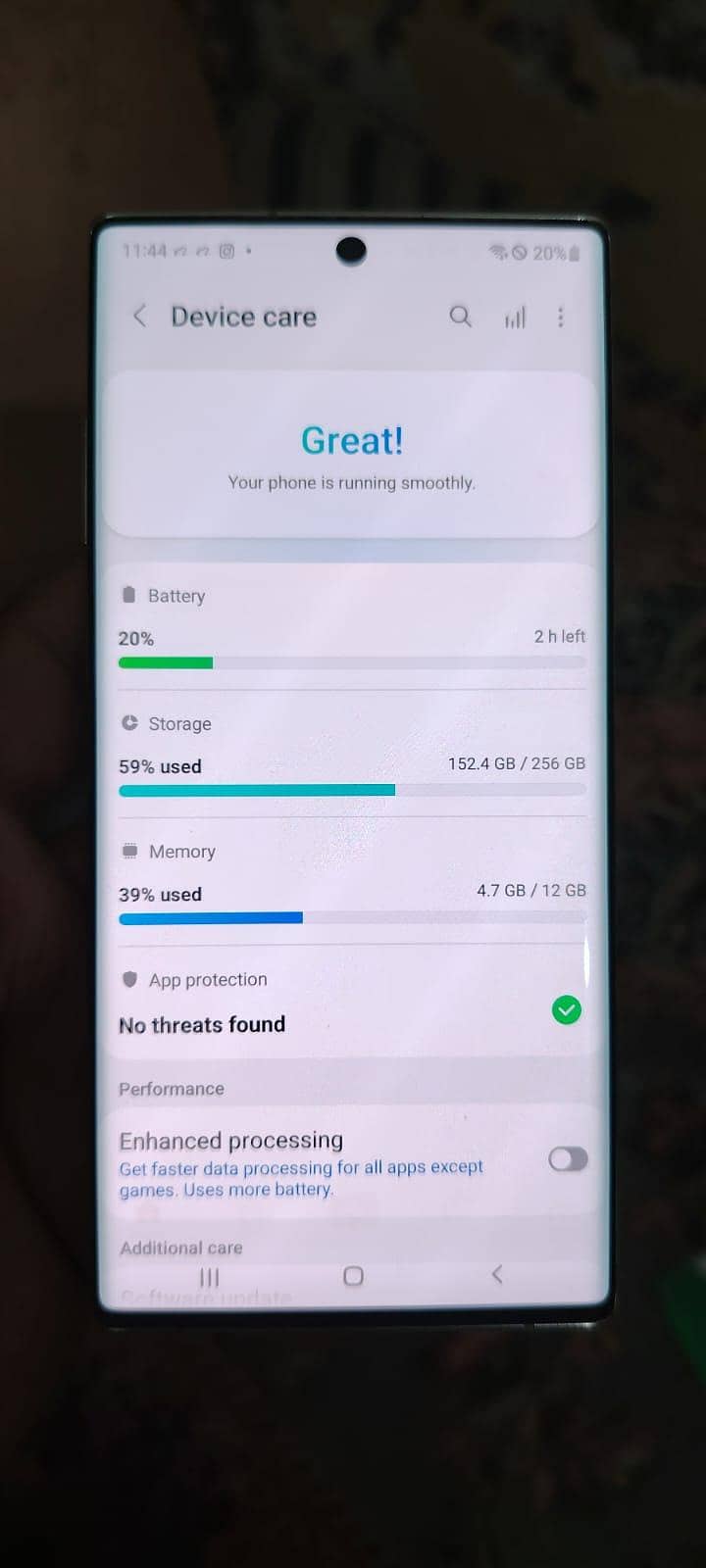 Samsung Mobile Note10 plus 6