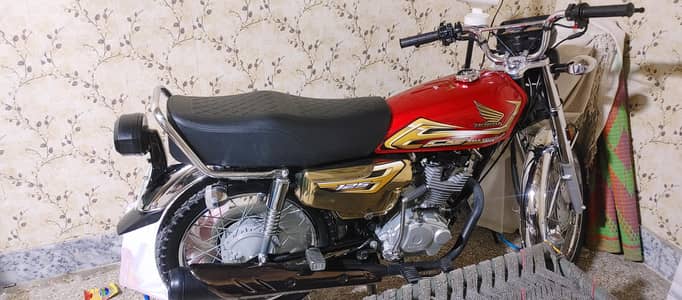 Honda 125 self start 10 by 10
