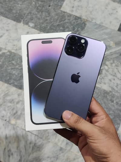 I PHONE 14 PRO MAX 256gb NON PTA FACTORY UNLOCK