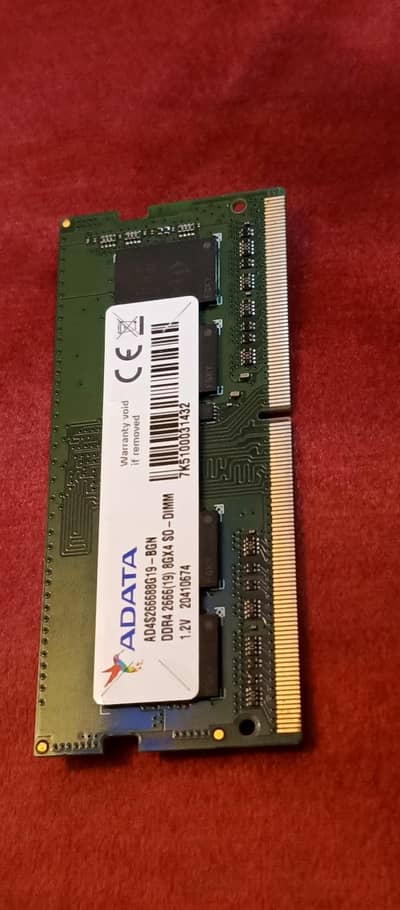 ADATA 8gb ram ddr4 2666mhz in 7k rupees