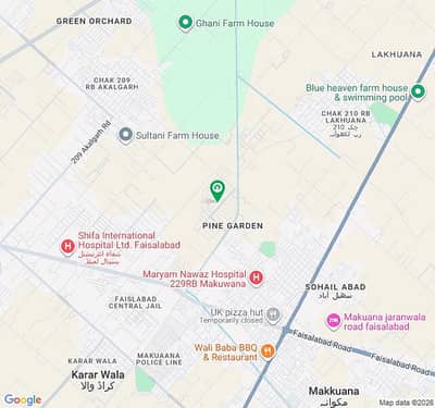 7 Marla Plot available For sale In Pine Garden (A block)