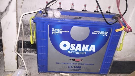 Osaka Tall Tubular 12V-185AH Battery