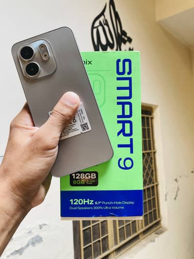 Infinix Smart 9 4+4,128Gb, 10/9.5, Not Opened, Full Box