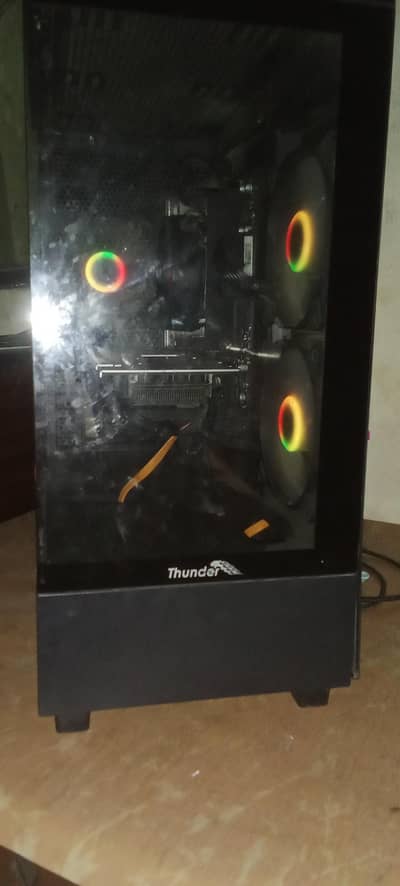 Gaming PC for sale with gaming case and rgb fans (used)