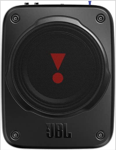 JBL Bass Pro Lite 7'' Underseat Subwoofer Boombox