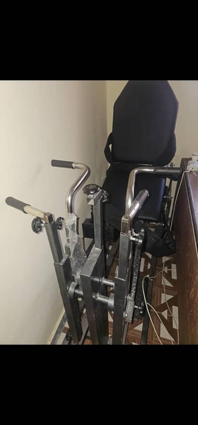 Disable person trademil