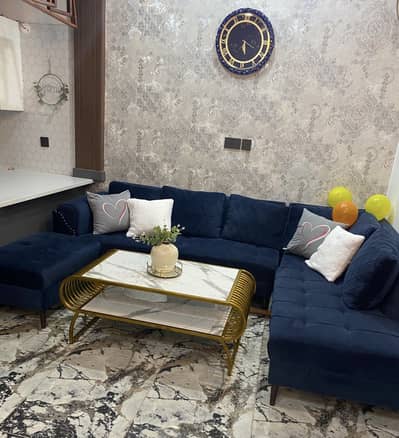 L shaped sofa