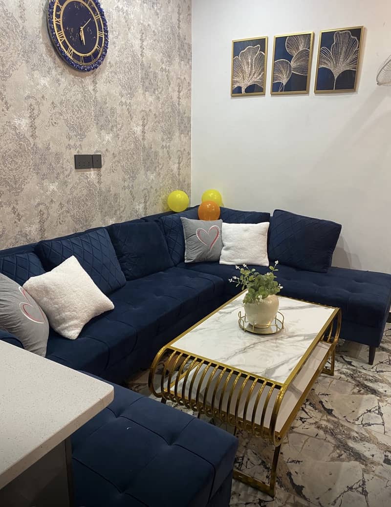 L shaped sofa 1
