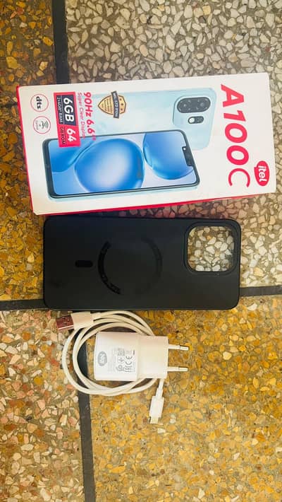 new modal itel a100c 5 month used 10by 10 condition