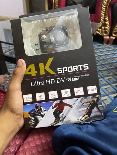 Go Action Camera 4k 30 fps brand new