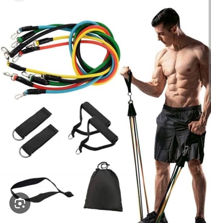 11 pcs Resistance Tubes 1