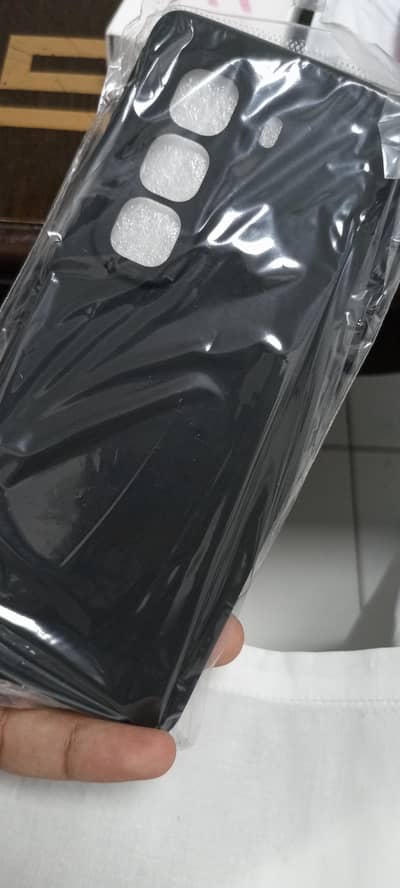 Infinix hot 50 pro + black back cover