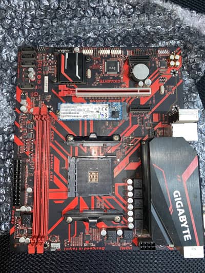 Gigabyte B450M Gaming Edition Motherboard – 2 RAM Slots