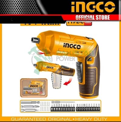 Cordless screwdriver. New Box pak