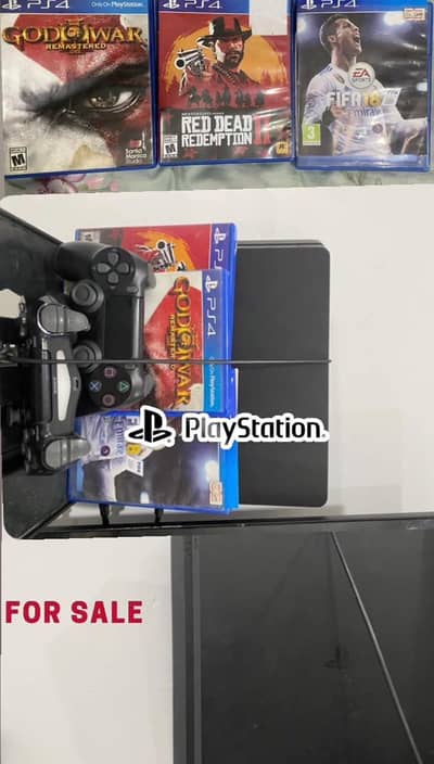 PS4 slim 500 Gb with box for sale