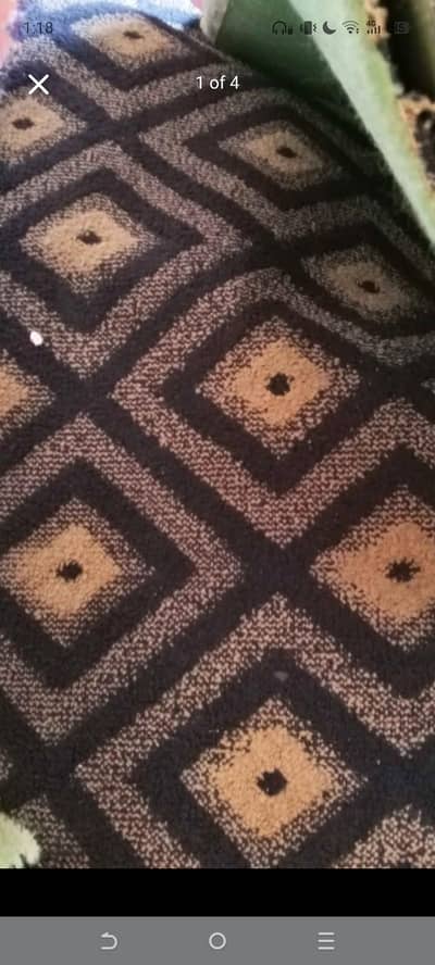 16×11 carpet 2 years used neat carpet
