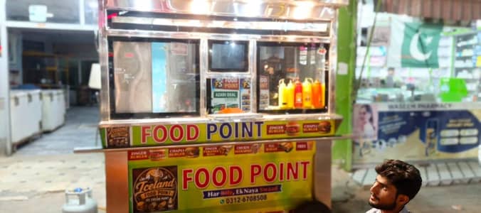 burger shawarma counter urgent sale