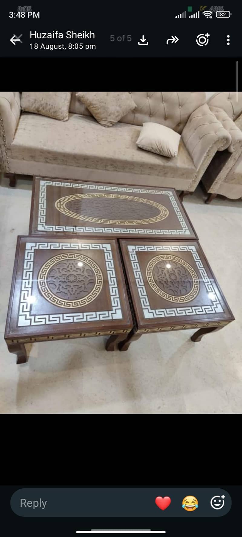 sofa table 2