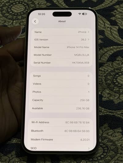 Apple iPhone 14 Pro Max