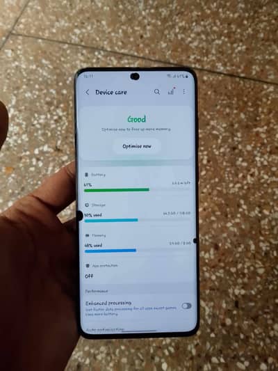 Samsung Mobile S20 Plus 5G 90 fps in pubg 10/9 condition