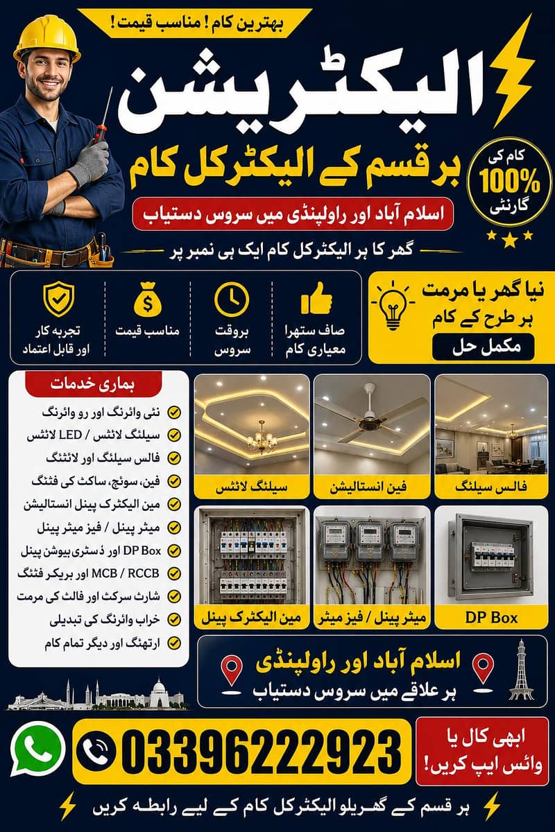 Electricity available. 1