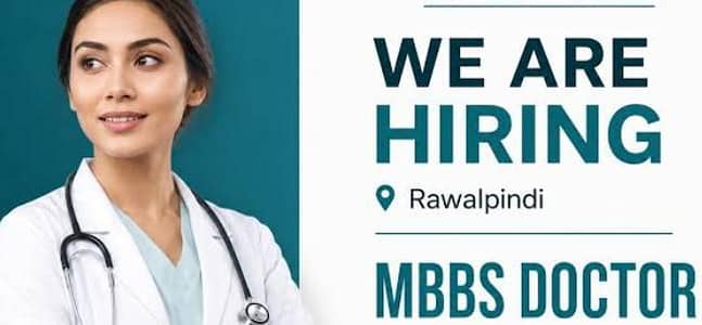 MBBS DOCTOR REQUIRED FOR EVENING CLINIC