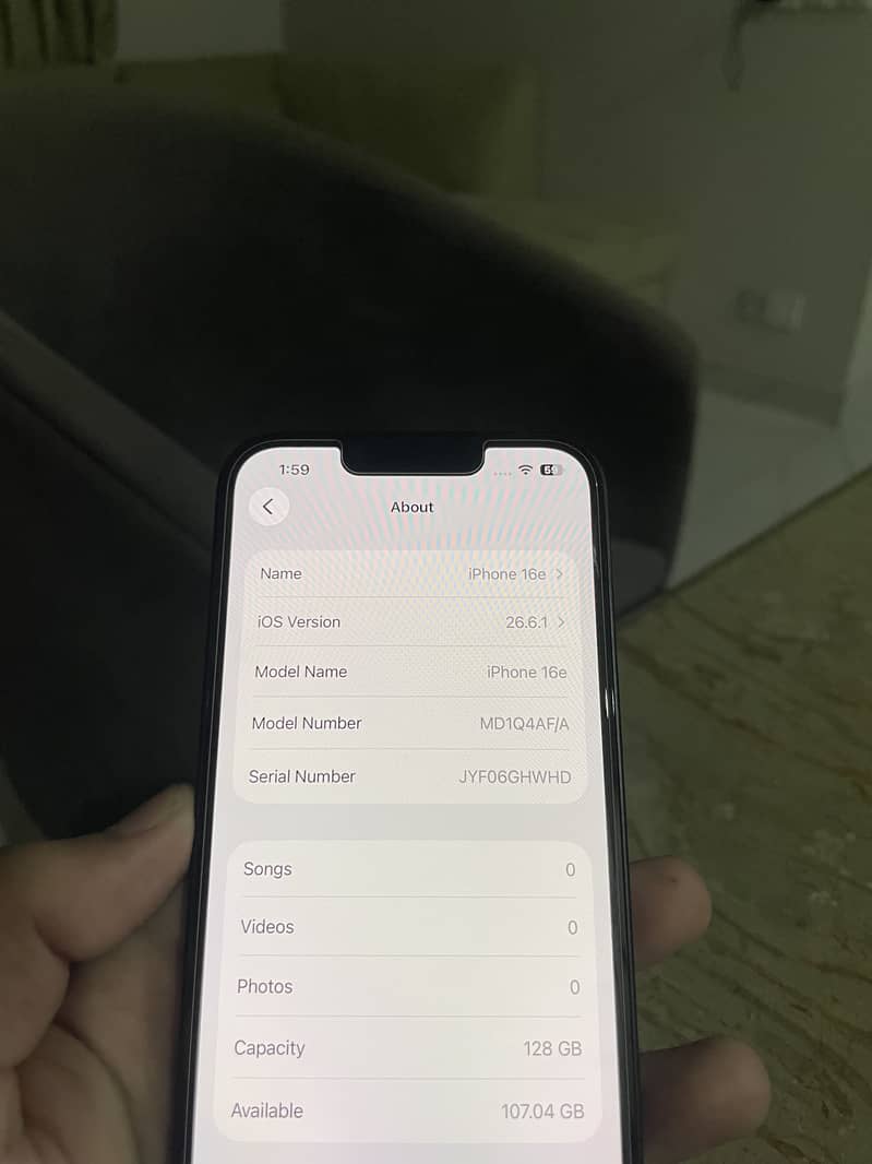 iPhone 16e with box 5