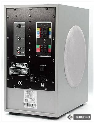 Acoustic Solutions  5.1 Heavy home theater System (only woofer. amp)