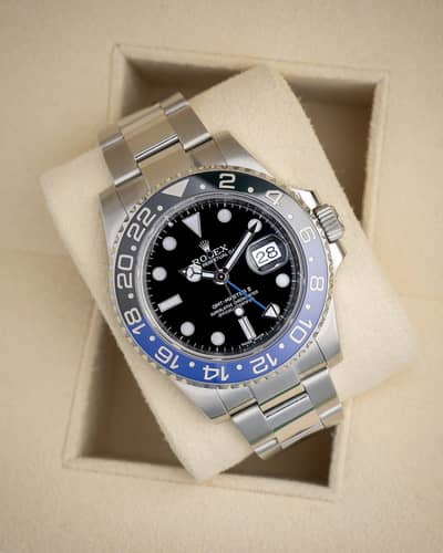 ROLEX BUYER | Rolex GMT-Master II Batman 40mm Ref. 116710 BLNR Zenith