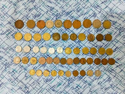 Old Vintage Coin Collection | 50 + Coins | Collector's Lot