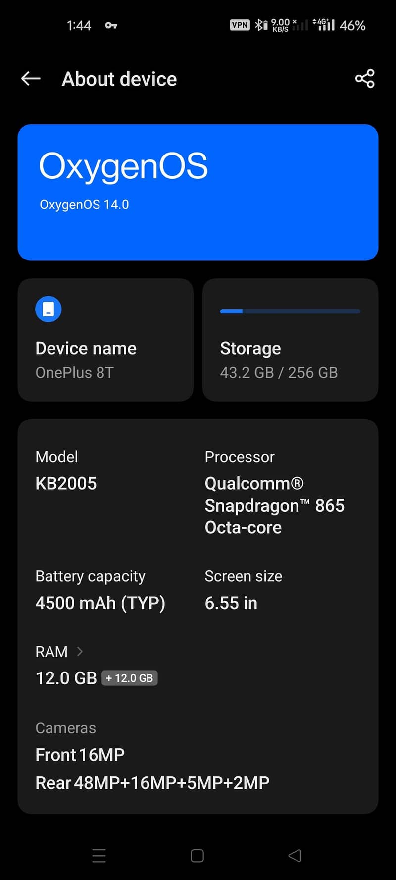 One Plus 8T 1