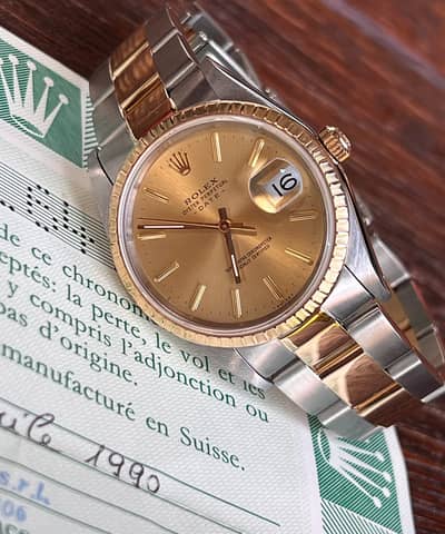 WATCH BUYER | Rolex Oyster Perpetual Date 34mm Ref. 15233 Tudor Omega