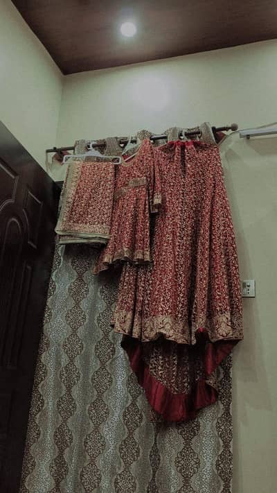 bridal barat sharara and valima maxi