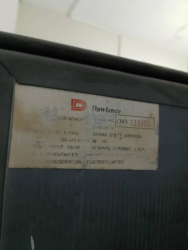 Dawlance Refrigerator. . 5