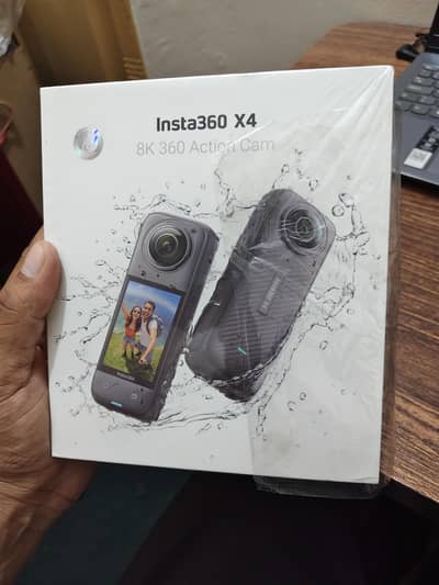 Insta x360 X4 for sale with full box | slitly Used | condition 10/10