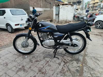 Suzuki Gs150 2023 model Islamabad number