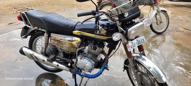 cg 125 special edition 1 hand used 2021 22 all Geniune
