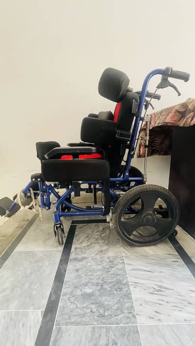 Wheelchair for specialized persons