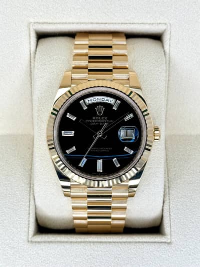 WATCH BUYER | Rolex President 40MM Ref. 228238 Chopard Happy Diamonds