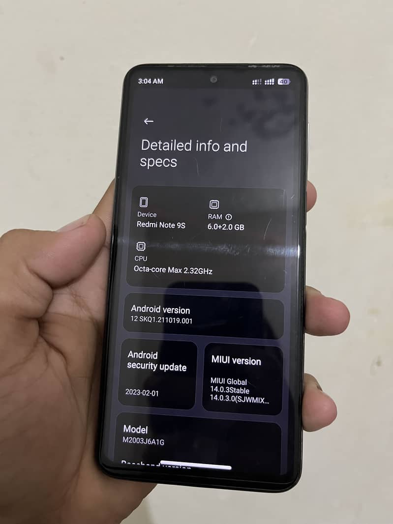 Xiaomi Redmi Note 9S 2