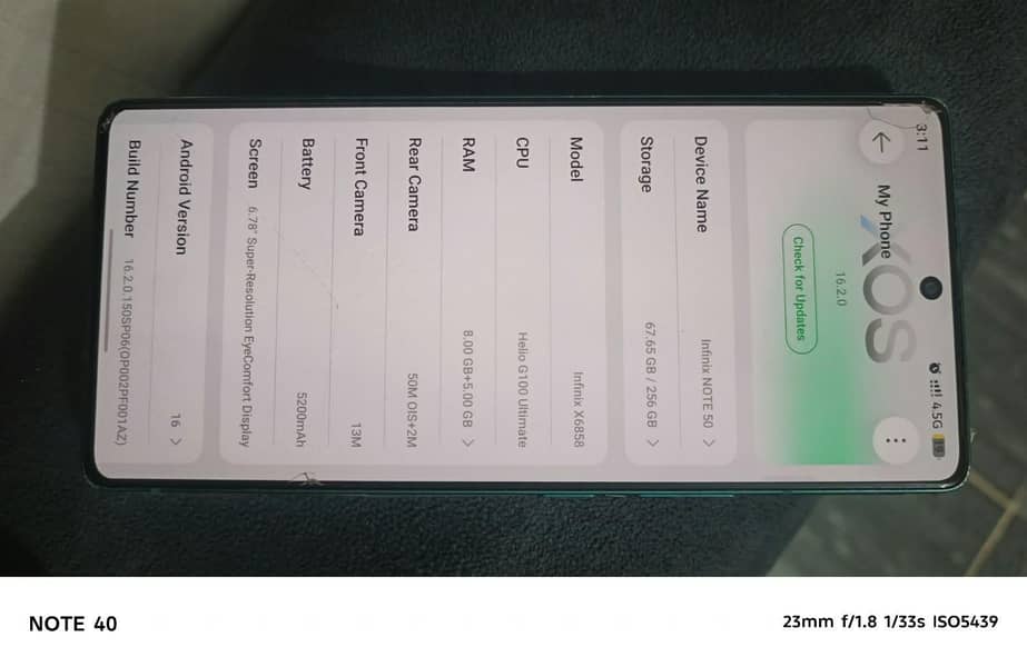 Infinix Note 50 3