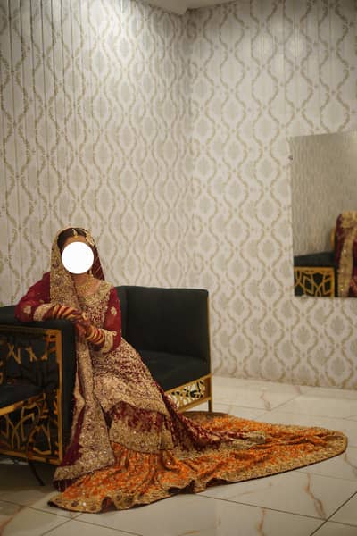 wedding lehanga wore it once in January condition 10/10