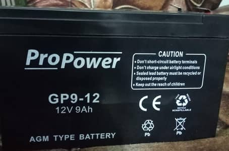 12v 9 amp lead acid dry
