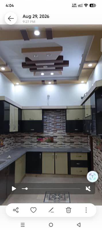 240 sq yards beutyfull new portion for rent in Madras society