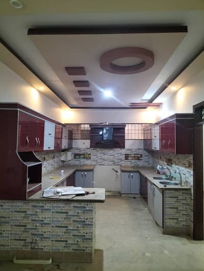 280 sq yards beutyfull new portion for rent in kda society