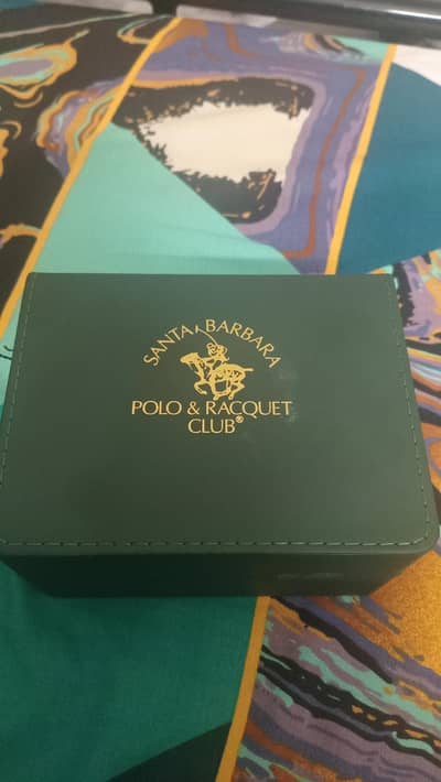new watch with box with card