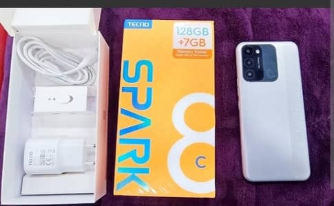 Tecno Spark 8C RAM/ROM 7/128  0325-76-555-25 Contact