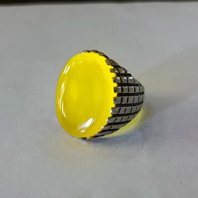natural gemstones and silver rings
