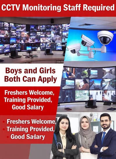 cctv montoring job